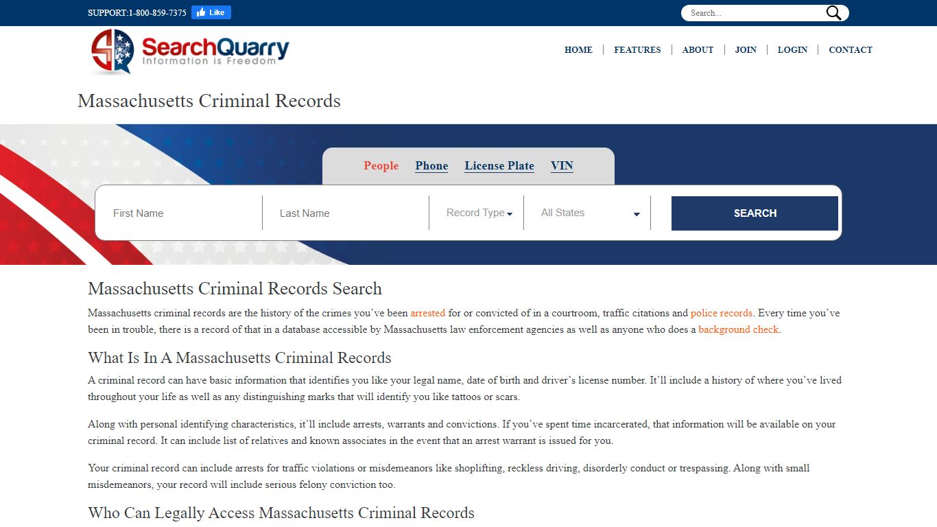 Free Massachusetts Criminal Records | View Criminal Records Online
